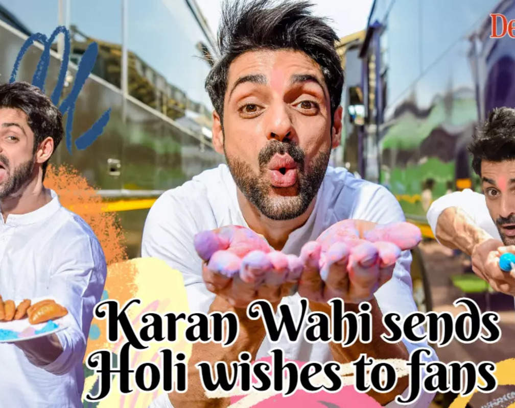 
Karan Wahi sends Holi wishes to fans
