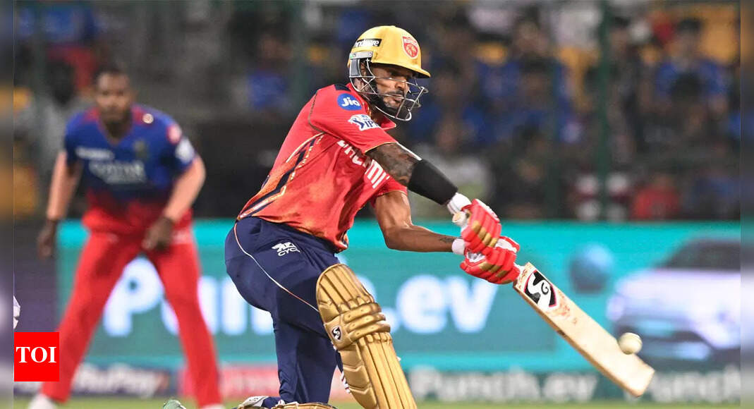 IPL 2024: Dhawan's solidity, middle-order bravery take PBKS to 176/6 ...