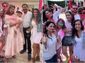 Priyanka celebrates Holi with Nick, Malti