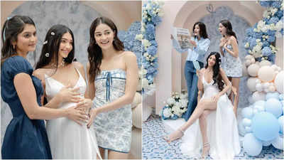 Ananya Panday affectionately touches Alanna Panday's baby bump in new pictures