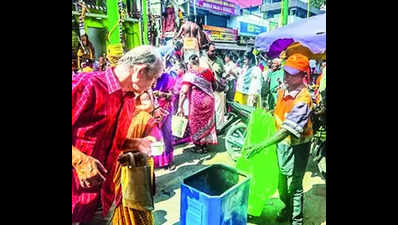 GCC preps for waste collection during Panguni fest