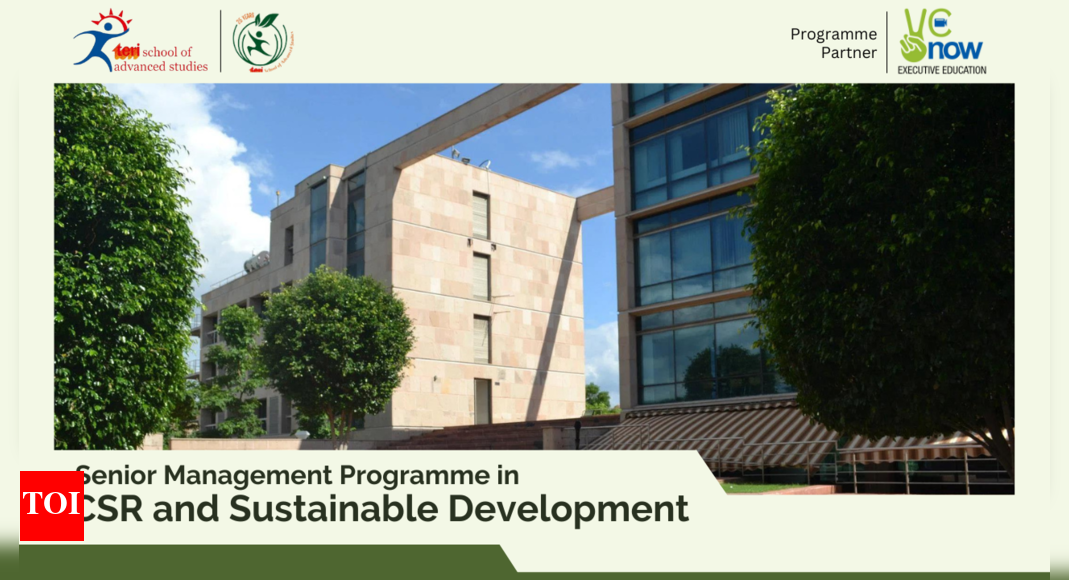 TERI School of Advanced Studies launches first-ever online Senior Management Programme in CSR & Sustainable Development - Vimarsana News