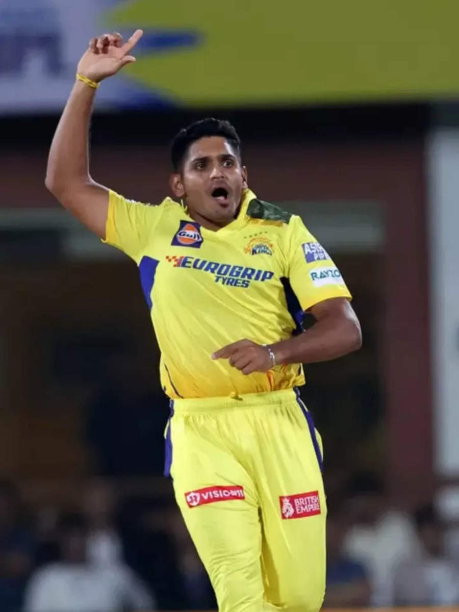 Tushar Deshpande Out Players In Csk S Likely Playing Xi Against Gujarat Titans Times Now