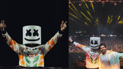 Sunny Leone, Badshah, Armaan Malik and Rang Barse make their cameos at Marshmellow's Mumbai gig
