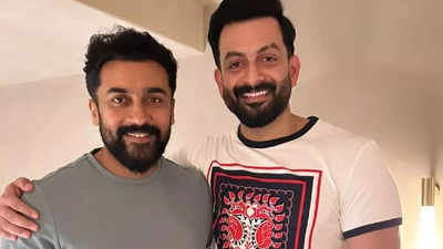 Suriya extends his wishes to Blessy and Prithviraj for 'Aadujeevitham'