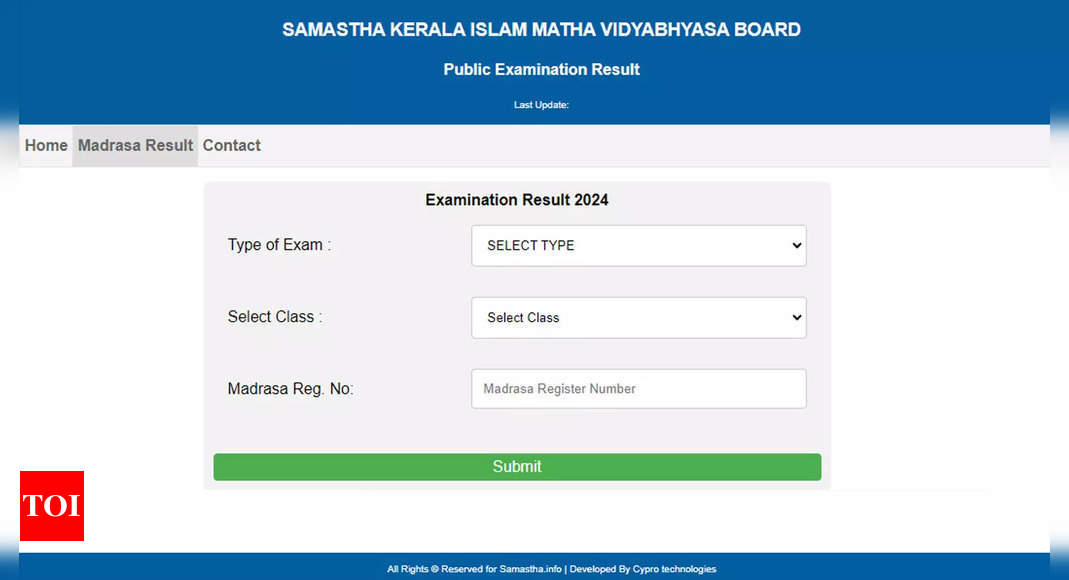 Samastha Pothu Pareeksha 2024 results out now: Check your Kerala Madrasa result here