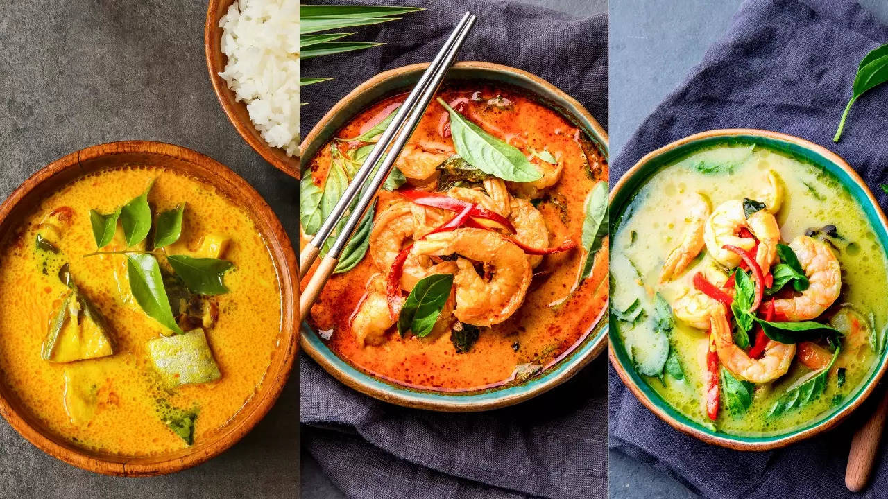 Thai Curry Recipe Thai Curry The right way to make yellow red and green Thai curries at home Times of India