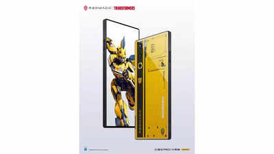 Red Magic 9 Pro Bumblebee Transformers Edition to launch in China on March 29: What to expect