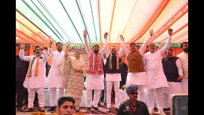 AAP crosses Congress in committing scams, says Haryana CM Nayab Singh Saini
