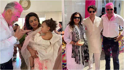 Parineeti Chopra's mother Reena Chopra shares unseen Holi pictures with Priyanka Chopra, Nick Jonas, Malti Marie among other family members