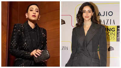 Ananya Panday wears Karisma Kapoor-inspired outfit as she attends an event in the city - See photos