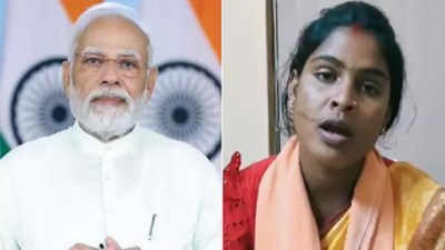 PM Modi talks to Sandeshkhali survivor, hails her courage