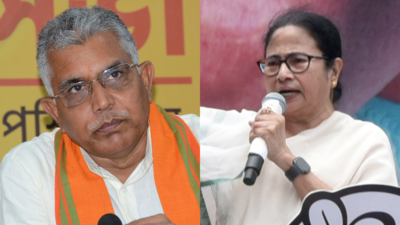 BJP leader Dilip Ghosh questions Bengal CM Mamata Banerjee's 'parentage', EC seeks report
