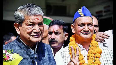 Rawat backs son’s candidacy, says BJP also has dynasties