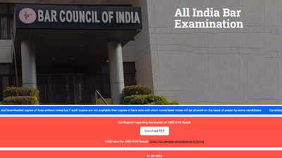 AIBE 18 result 2024 declared: Here's the direct link to download; Check passing criteria here