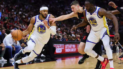 Golden State Warriors stifle Miami Heat, secure commanding road victory