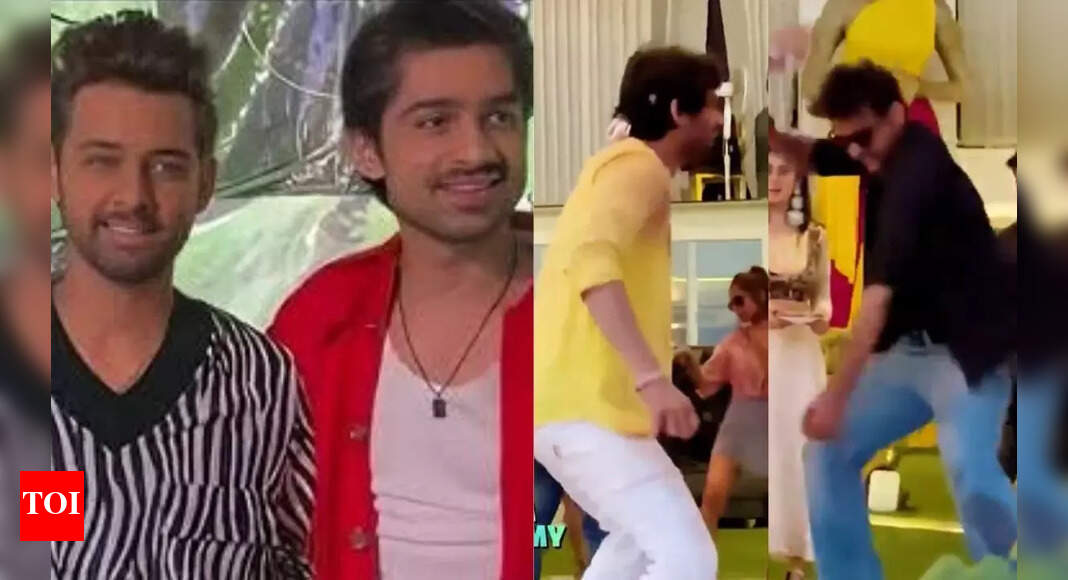 Bigg Boss 17 fame Abhishek Kumar and Samarth Jurel bond during Holi party; watch Isha Malviya's reaction - Vimarsana News