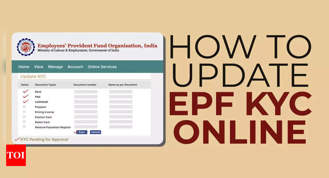 Now, update KYC details for your EPF account online - detailed guide to ...