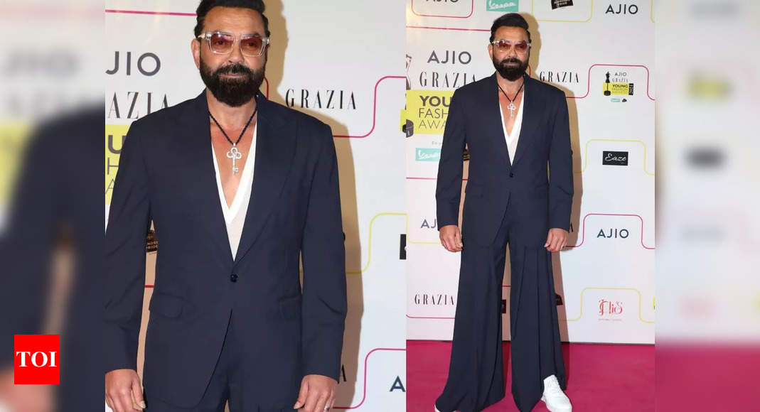 Bobby Deol raises the bar for menswear with his pleated pants – Watch |