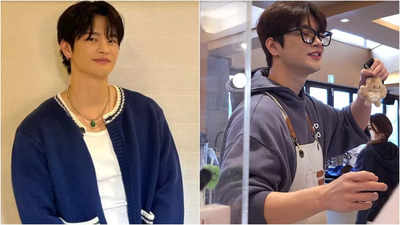 Seo In Guk surprises fans with new part time role as coffee barista: Spotted serving up charm at mom's café