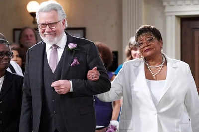 Inside Night Court's Big Finale wedding featuring a surprise return for Roz