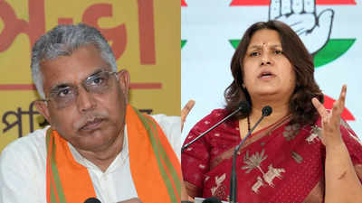 'In bad taste': Cong's Supriya Shrinate and BJP's Dilip Ghosh get EC notices over objectionable remarks