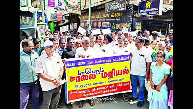 Residents bat for rail overbridge at Surya Nagar