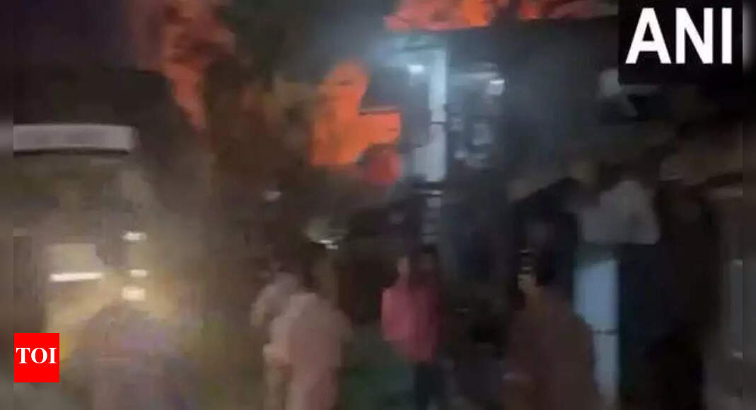 Fire breaks out at Bombay Talkies compound in Mumbai's Malad West ...