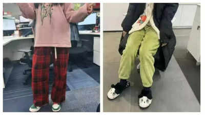 Comfort over conformity: Chinese Gen Zers are wearing pajamas to office