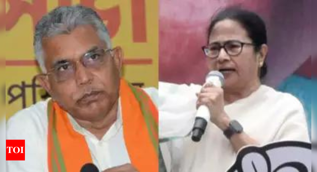 FIR against BJP leader Dilip Ghose over controversial ‘father remark’ aimed at Mamata Banerjee | India News – Times of India