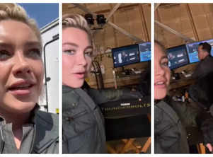 Florence Pugh BREAKS Marvel code; posts BTS clip from 'Thunderbolts' sets and reveals new Widow costume - WATCH