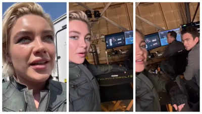 Florence Pugh BREAKS Marvel code; posts BTS clip from 'Thunderbolts' sets and reveals new Widow costume - WATCH