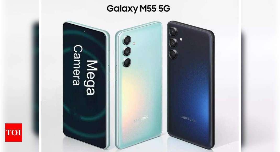 Samsung Galaxy M55 with 50MP selfie camera, Snapdragon 7 Gen 1 chipset launched - The Times of India