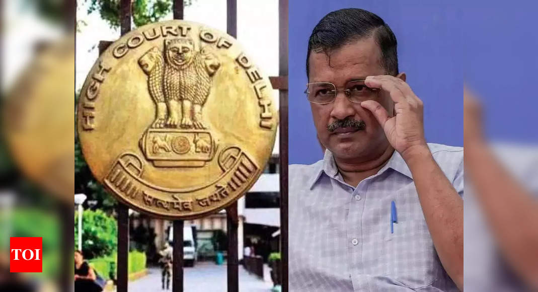 ‘No scope for judicial interference’: Delhi HC junks PIL for removal of Delhi CM Arvind Kejriwal | India News – Times of India