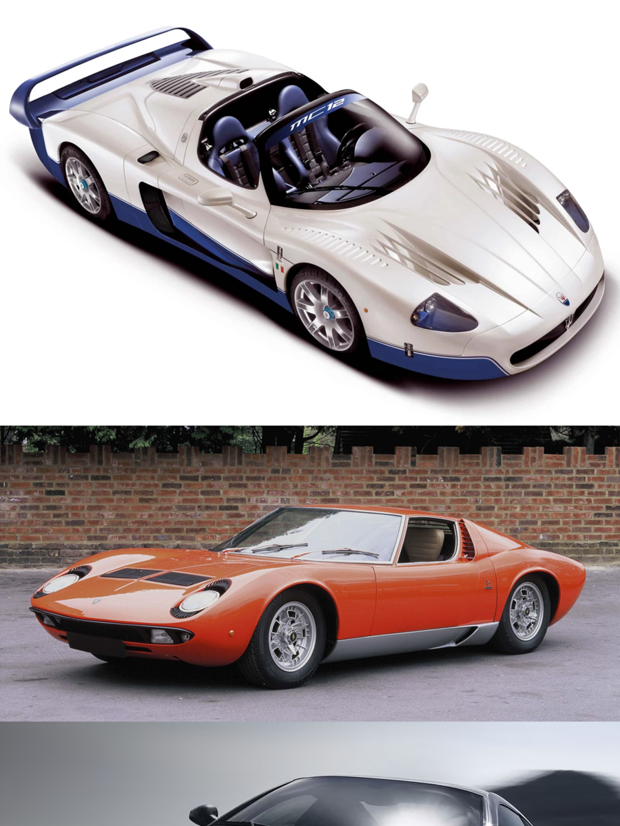 10 Most Stunning Italian Supercars Ever Designed, Lamborghini Miura ...