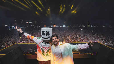 Armaan Malik and Marshmello take 13,000 Mumbai fans by surprise