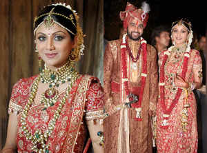 All about Shilpa Shetty's wedding 'concept sari'