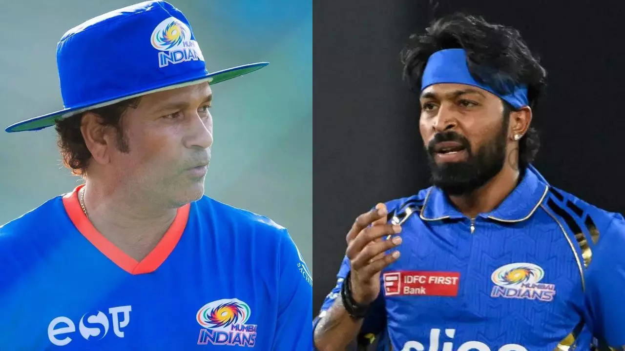 Watch: Sachin Tendulkar and Hardik Pandya's pep talk in Mumbai Indians'  dressing room after defeat to Sunrisers Hyderabad | Cricket News - Times of  India