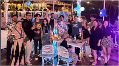 Hrithik Roshan and Sussanne Khan's son Hrehaan celebrates his 18th birthday in Goa with a star-studded bash!
