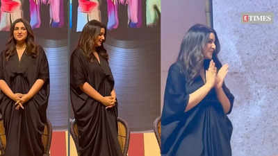 Parineeti Chopra slams pregnancy rumours in a hilarious way after her look at the 'Chamkila' trailer launch sparks speculations - PIC inside