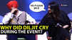 Emotional moment: Diljit Dosanjh breaks down during 'Amar Singh Chamkila' trailer launch