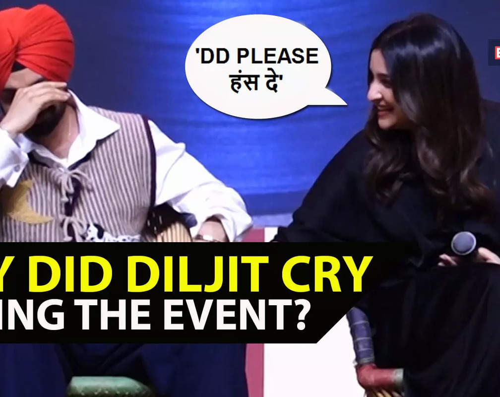 
Emotional moment: Diljit Dosanjh breaks down during 'Amar Singh Chamkila' trailer launch
