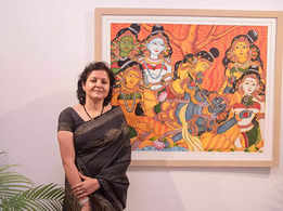 Unique imagery of women empowerment at art exhibition in Delhi