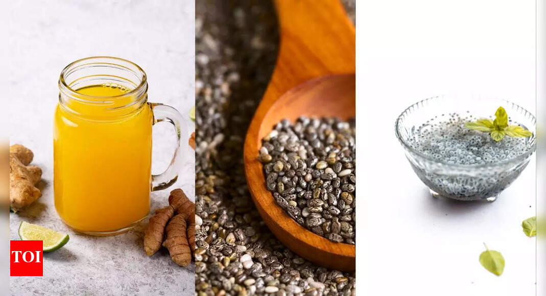 Benefits of adding Sabja Seeds to raw ginger turmeric water - The Times ...