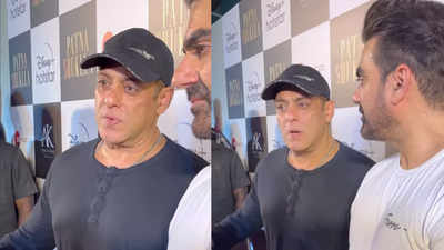 Salman Khan gets emotional remembering late actor Satish Kaushik at 'Patna Shuklla' screening: ' He completed each of his project before his death'