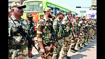 Holi: Police step up security in twin cities