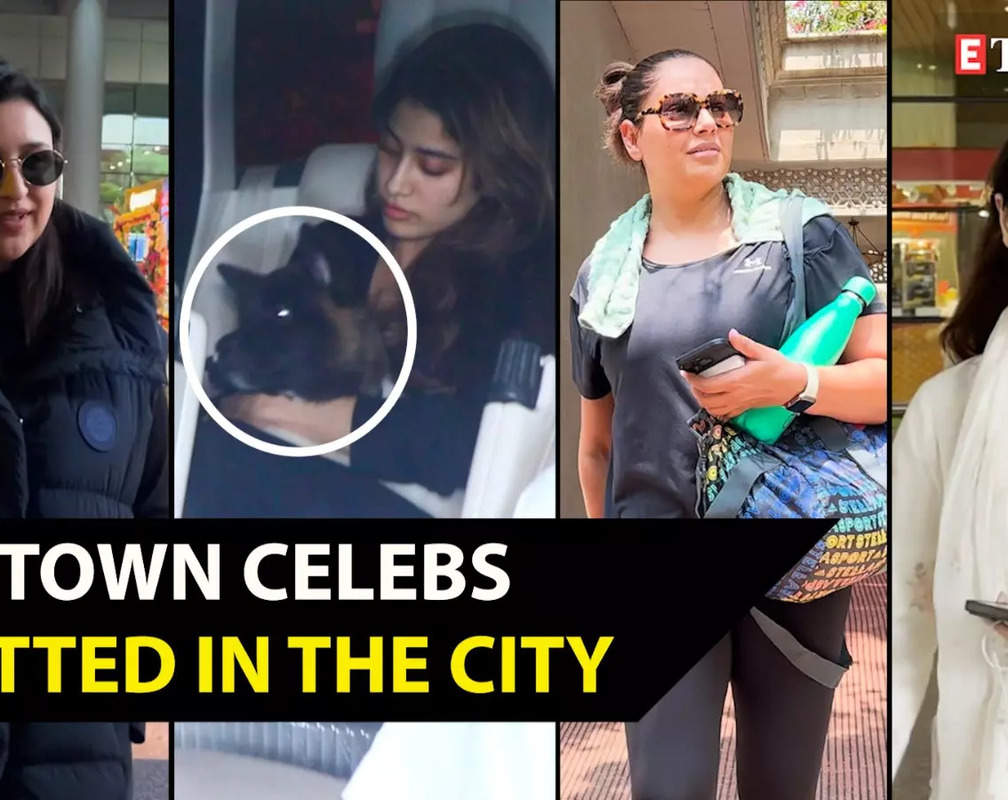 
#CelebritySpotting: From Tamannaah Bhatia to Janhvi Kapoor, Bollywood celebs spotted in Mumbai
