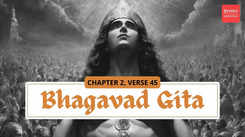 Bhagavad Gita, Chapter 2, Verse 45: How to escape the Material Matrix
