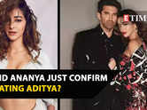 Did Ananya Panday finally confirm her dating rumours with Aditya Roy Kapur? Find out here!