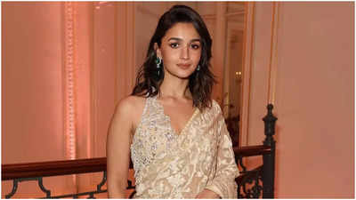 Alia Bhatt radiates glamour as the host of a charity event in London